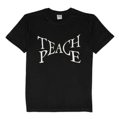 Teach peach Black Men T Shirt