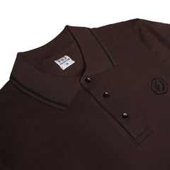 Men Coffee Polo Shirt