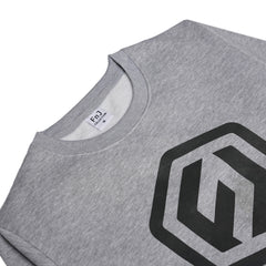 Gray Men Sweet Shirt