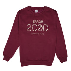 Burgundy Men Sweet Shirt