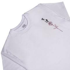 Rose White Men T Shirt