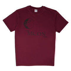 Moon Burgundy Men's T Shirt
