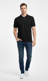 Black Men's Polo Shirt