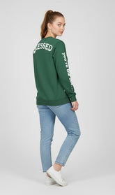 Posy Green Sweat Shirt Women's Collection