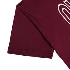 Over Thinker Burgundy Women T Shirt