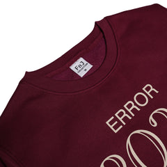 Burgundy Men Sweet Shirt