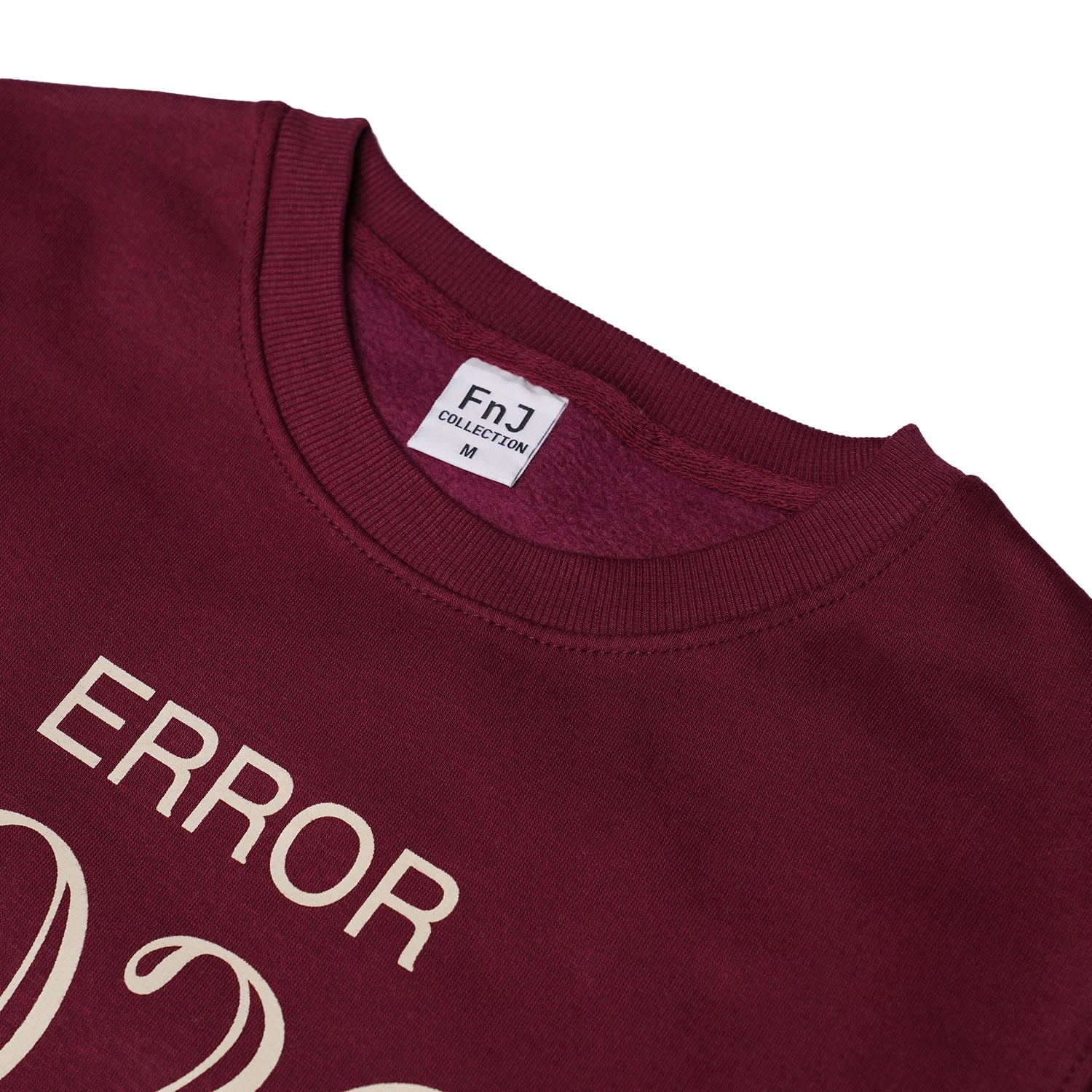 Burgundy Men Sweet Shirt