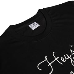 Hey sisi Women Black T Shirt