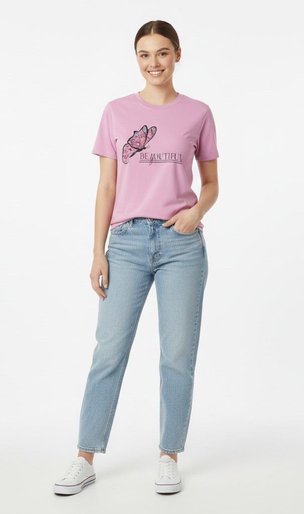 Beautiful Orchid Women T Shirt