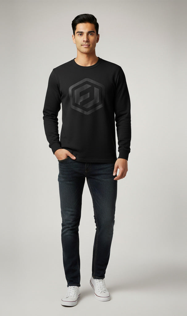 Black Men Sweet Shirt