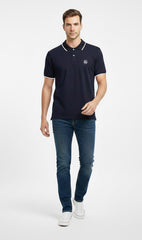 Navy Men Polo Shirt